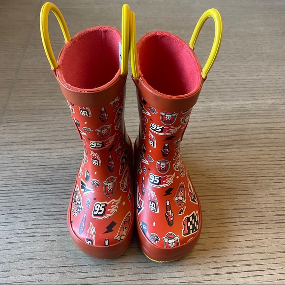 Cars Rain Boots Western Chief 5c - Picture 2 of 4